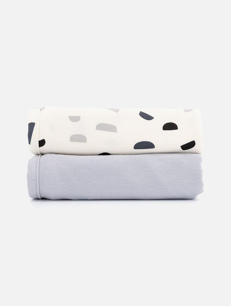 MyRunway Shop Wooliesbabes Infants Grey Swaddle Blankets 2 Pack for